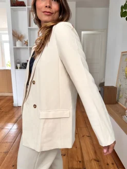 Discount Loëla Blazer Noix ECRU
