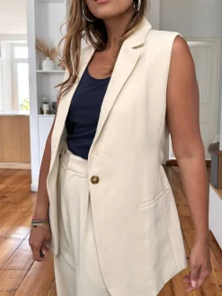 Cheap Loëla Blazer Nommy ECRU