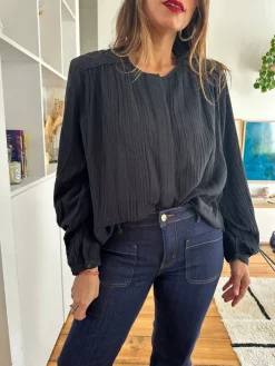 Hot Loëla Blouse Berlia NOIR