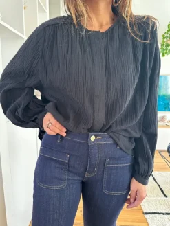 Hot Loëla Blouse Berlia NOIR