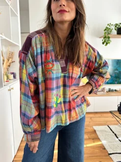 Best Loëla Blouse Funny CARREAUX