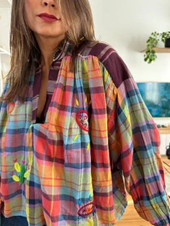 Best Loëla Blouse Funny CARREAUX