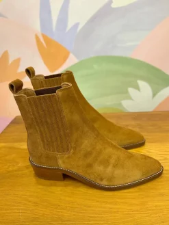 Hot Loëla Bottines Georgia CAMEL