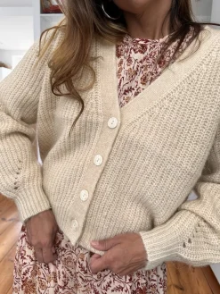 Sale Loëla Cardigan Naster SABLE