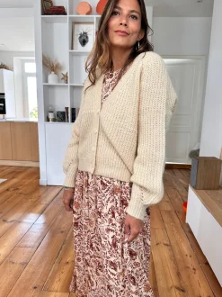 Sale Loëla Cardigan Naster SABLE