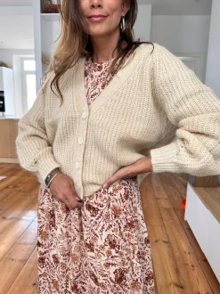 Sale Loëla Cardigan Naster SABLE