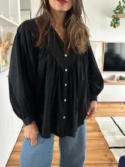 Online Loëla Chemise Celeste