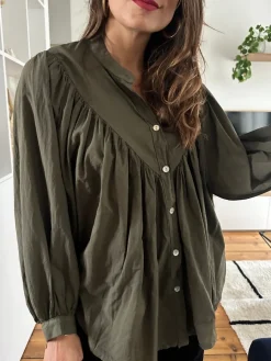 Online Loëla Chemise Celeste