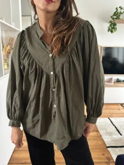 Online Loëla Chemise Celeste