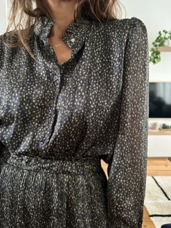 Sale Loëla Chemise Celine KAKI