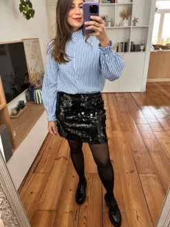 Hot Loëla Chemise Joseph RAYURES BLEU