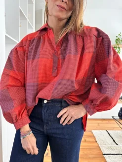 Flash Sale Loëla Chemisier Belinda BRIQUE