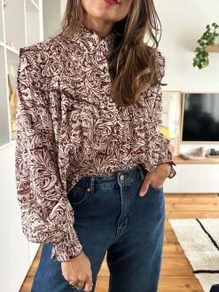 Fashion Loëla Chemisier Sixtine BORDEAUX