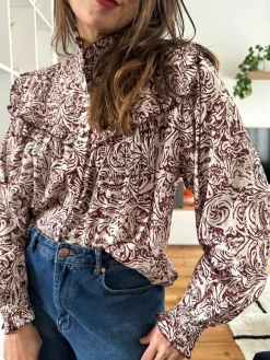 Fashion Loëla Chemisier Sixtine BORDEAUX