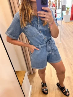 Best Loëla Combishort Colombe DENIM CLAIR