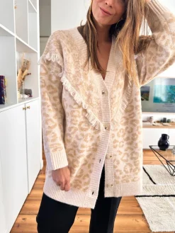 Discount Loëla Gilet Aliah ECRU