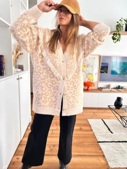 Discount Loëla Gilet Aliah ECRU