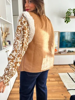 Online Loëla Gilet Andy CARAMEL