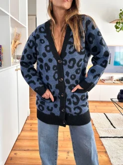 Best Sale Loëla Gilet Ares BLEU