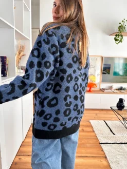 Best Sale Loëla Gilet Ares BLEU