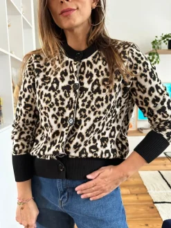 Hot Loëla Gilet Lesavana NOIR