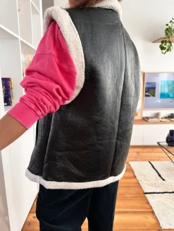 Best Sale Loëla Gilet Yon NOIR