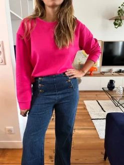 Sale Loëla Jeans Victorine DENIM FONCE