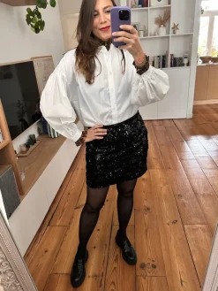 Cheap Loëla Jupe Dinah NOIR