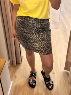 Flash Sale Loëla Jupe Jasy LEOPARD