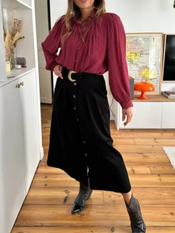 Flash Sale Loëla Jupe Kelly NOIR