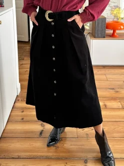 Flash Sale Loëla Jupe Kelly NOIR