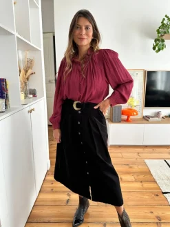 Flash Sale Loëla Jupe Kelly NOIR