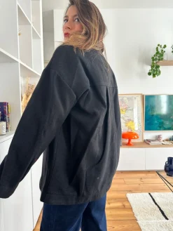 Cheap Loëla Manteau Akira BLACK