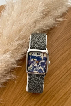 Flash Sale Loëla Montre People Perlon GRIS