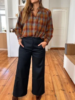 Hot Loëla Pantalon Ambrosio NAVY