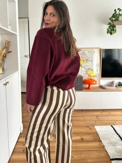 Outlet Loëla Pantalon Angele CHOCOLAR