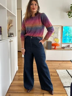 Best Sale Loëla Pantalon Davis NAVY