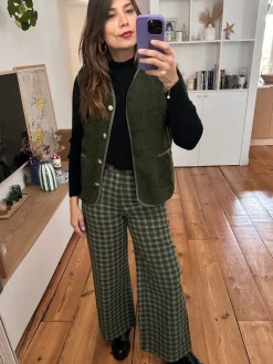 Outlet Loëla Pantalon Dune KAKI