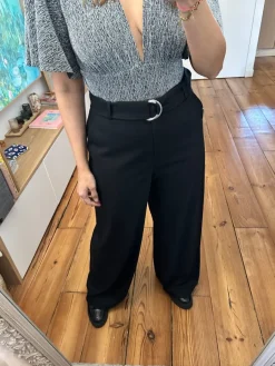 Online Loëla Pantalon Hazel NOIR