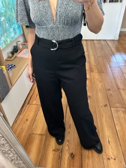 Online Loëla Pantalon Hazel NOIR