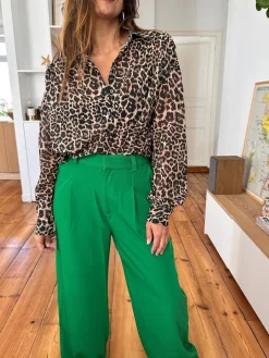 Sale Loëla Pantalon Pablo VERT