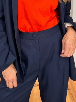 Shop Loëla Pantalon Paoline MARINE