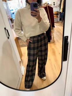 Cheap Loëla Pantalon Patrila MARRON