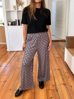 Hot Loëla Pantalon Pepe PRINT GEOMETRIQUE