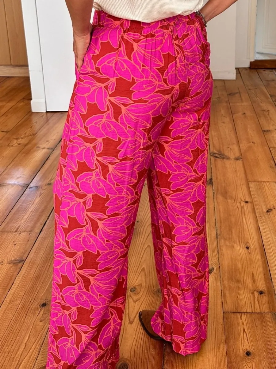 Online Loëla Pantalon Perla BICOLORE