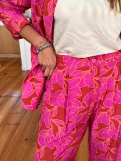 Online Loëla Pantalon Perla BICOLORE