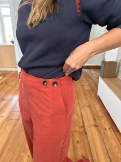 Flash Sale Loëla Pantalon Sabrina TERRACOTA