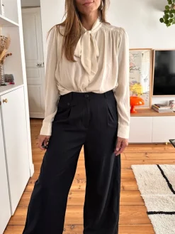 Flash Sale Loëla Pantalon Sally RAYURES BLEU