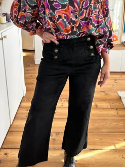 Online Loëla Pantalon Victorine NOIR