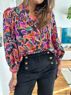 Online Loëla Pantalon Victorine NOIR